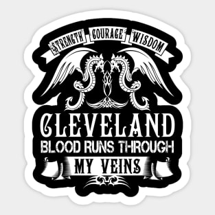 CLEVELAND Sticker